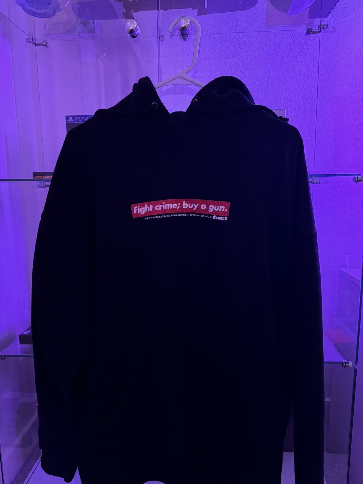 FUCT Fuct “Fight Crime” Hoodie Size US XL / EU 56 / 4 - 4 Thumbnail