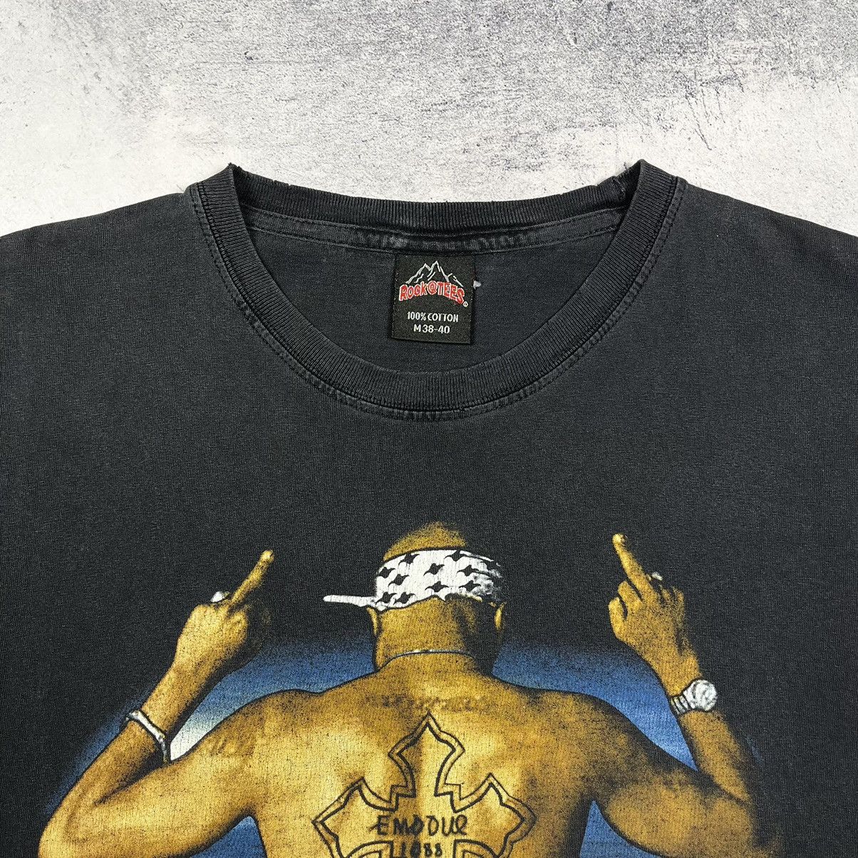Rap Tees Vintage 2Pac Tupac Shakur faded rap tee 90’s Size US M / EU 48-50 / 2 - 5 Thumbnail