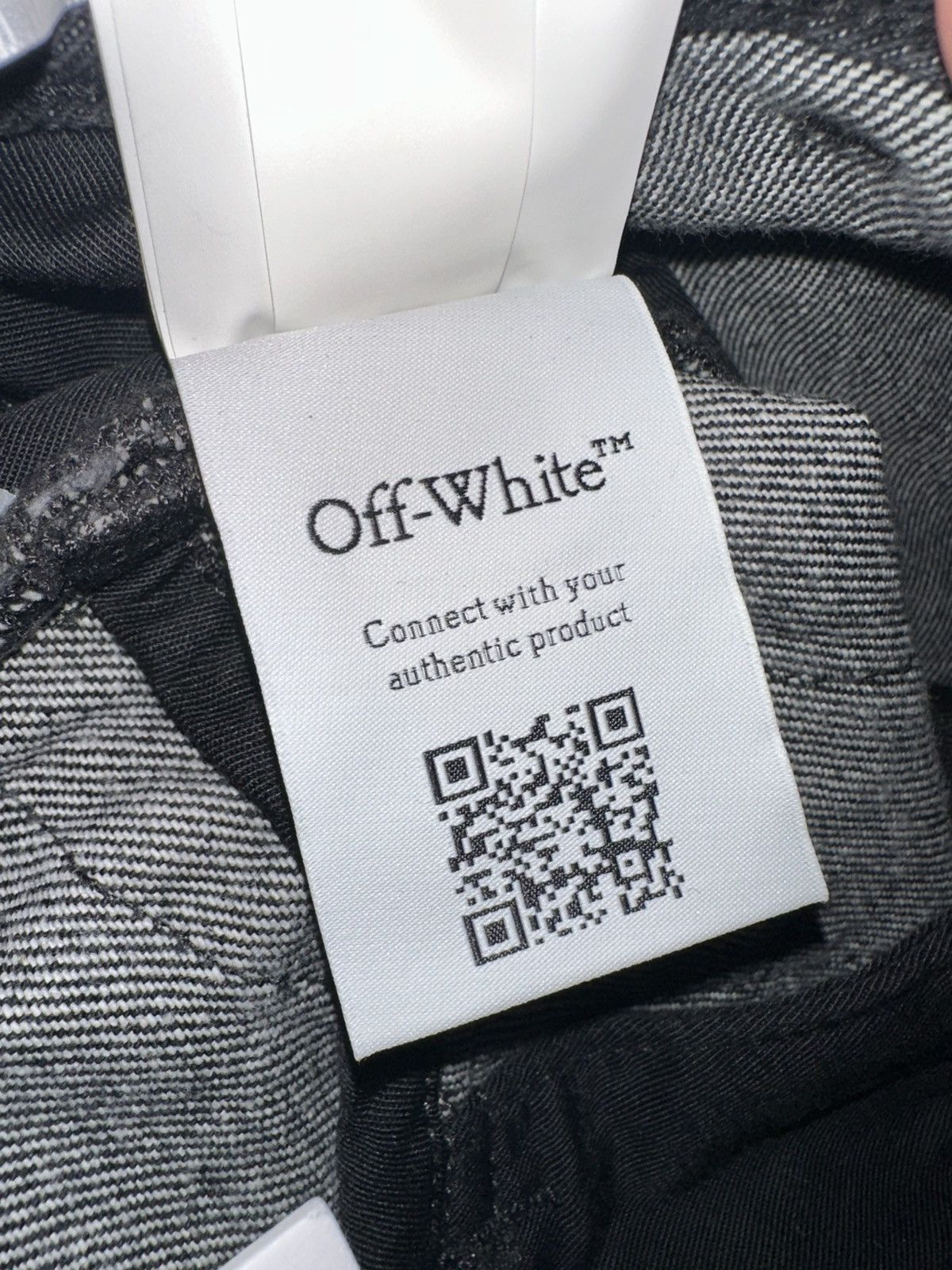 Off-White Off-White Arrows Tab Relax Round Jeans in Vintage Grey Size US 32 / EU 48 - 9 Thumbnail