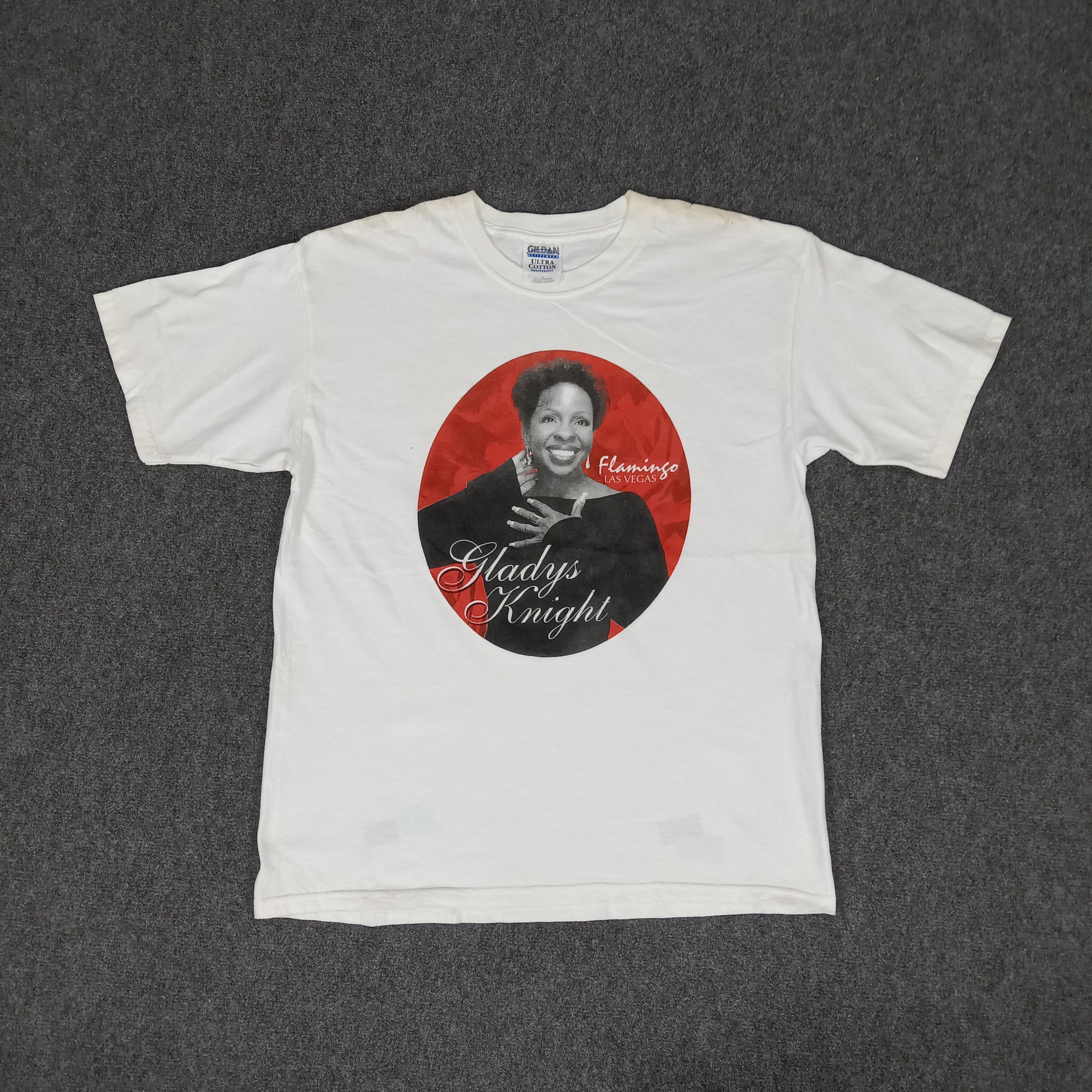 Vintage Gladys Knight American Actors Actress Tshirt Size US L / EU 52-54 / 3 - 1 Thumbnail