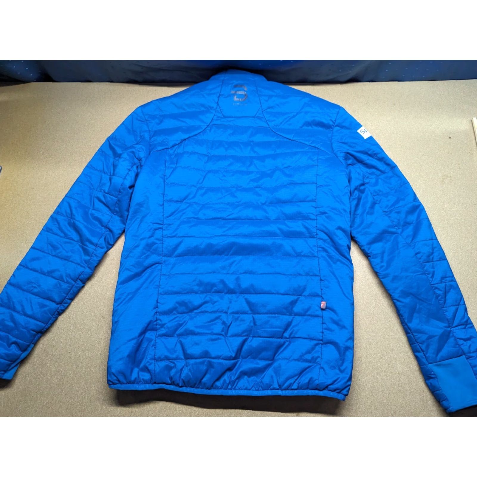Vintage Bjorn Daehlie Mens Ski Jacket Small Blue Full Zip Hooded Puffer Skiing Winter Sporting Outdoor Size US S / EU 44-46 / 1 - 2 Thumbnail