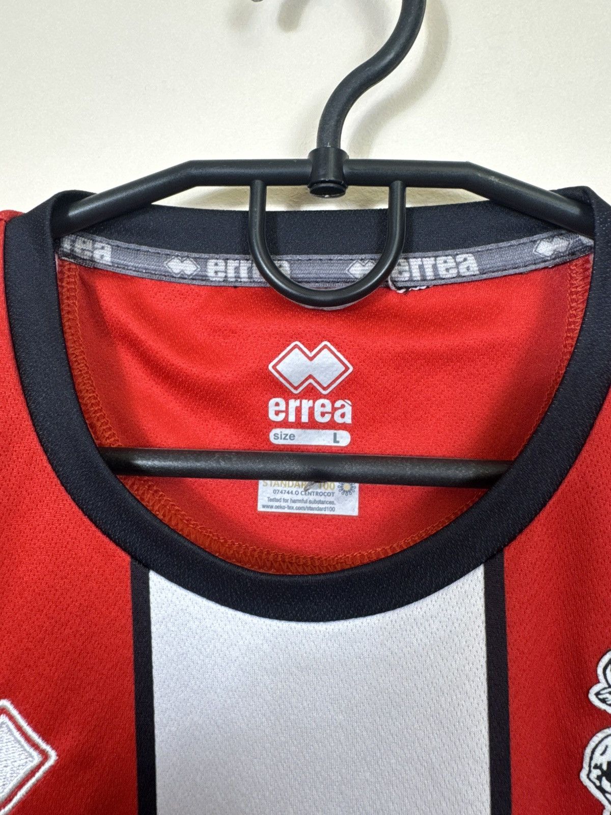 Errea Lincoln City Jersey Home Soccer football 2022-23 Errea L Size US L / EU 52-54 / 3 - 12 Thumbnail