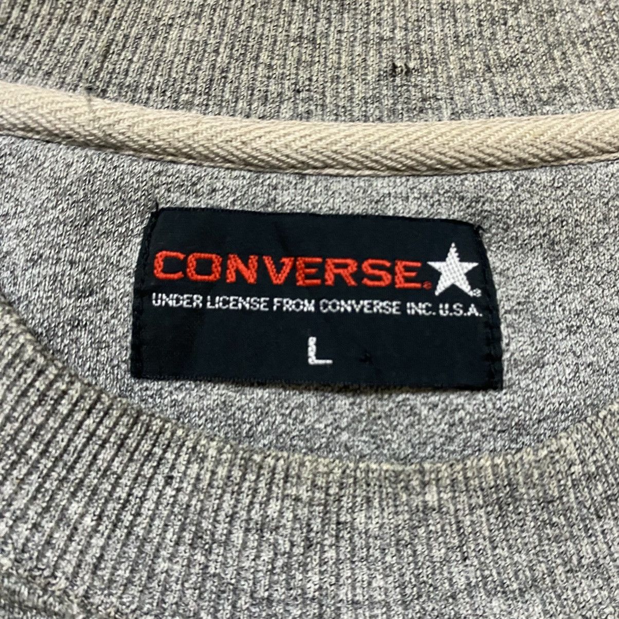 Converse × Vintage Vintage 90's Converse crewneck sweatshirts embroidery Size US L / EU 52-54 / 3 - 7 Thumbnail