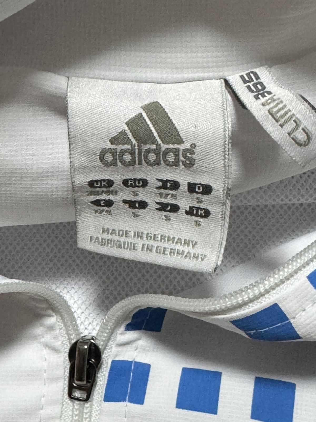 Chelsea Soccer × Vintage Adidas FC Chelsea Soccer Zip Track Jacket White Size US S / EU 44-46 / 1 - 6 Thumbnail