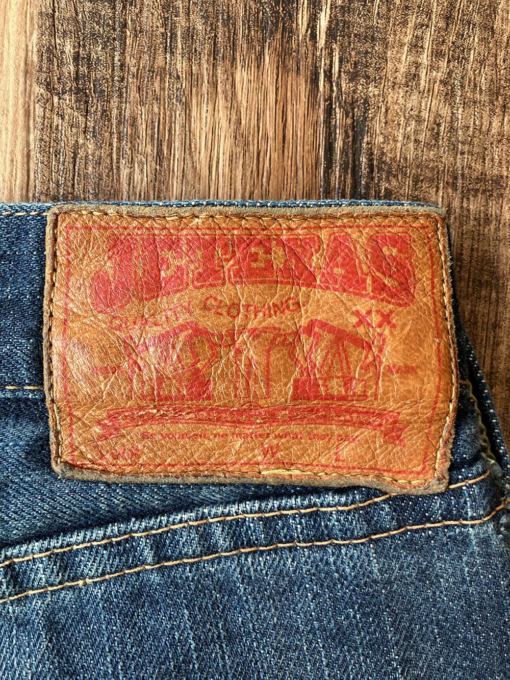 Japanese Brand JETT RINK JTX-1Z W33 x L34 Japanese Selvedge Jeans Size US 33 - 3 Thumbnail