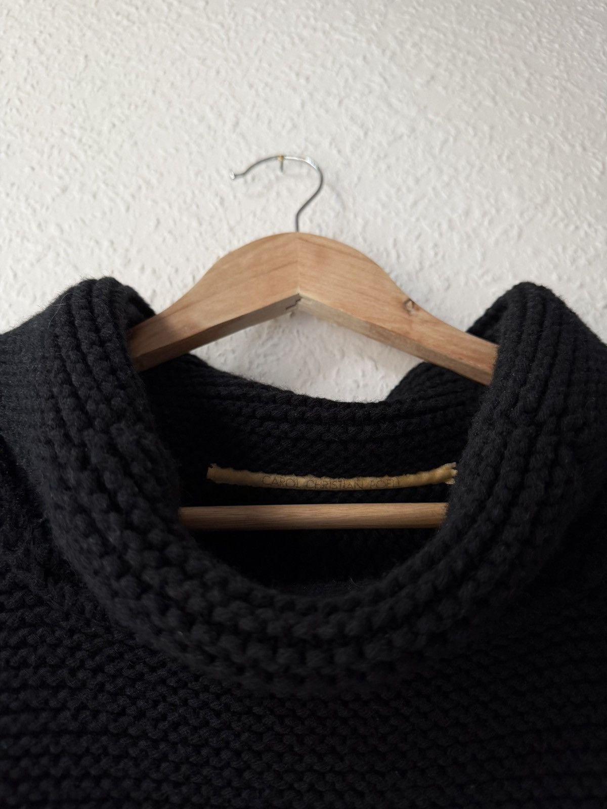 Carol Christian Poell Carol Christian Poell Box Turtle Heavy Knit Sweater Size US L / EU 52-54 / 3 - 7 Thumbnail