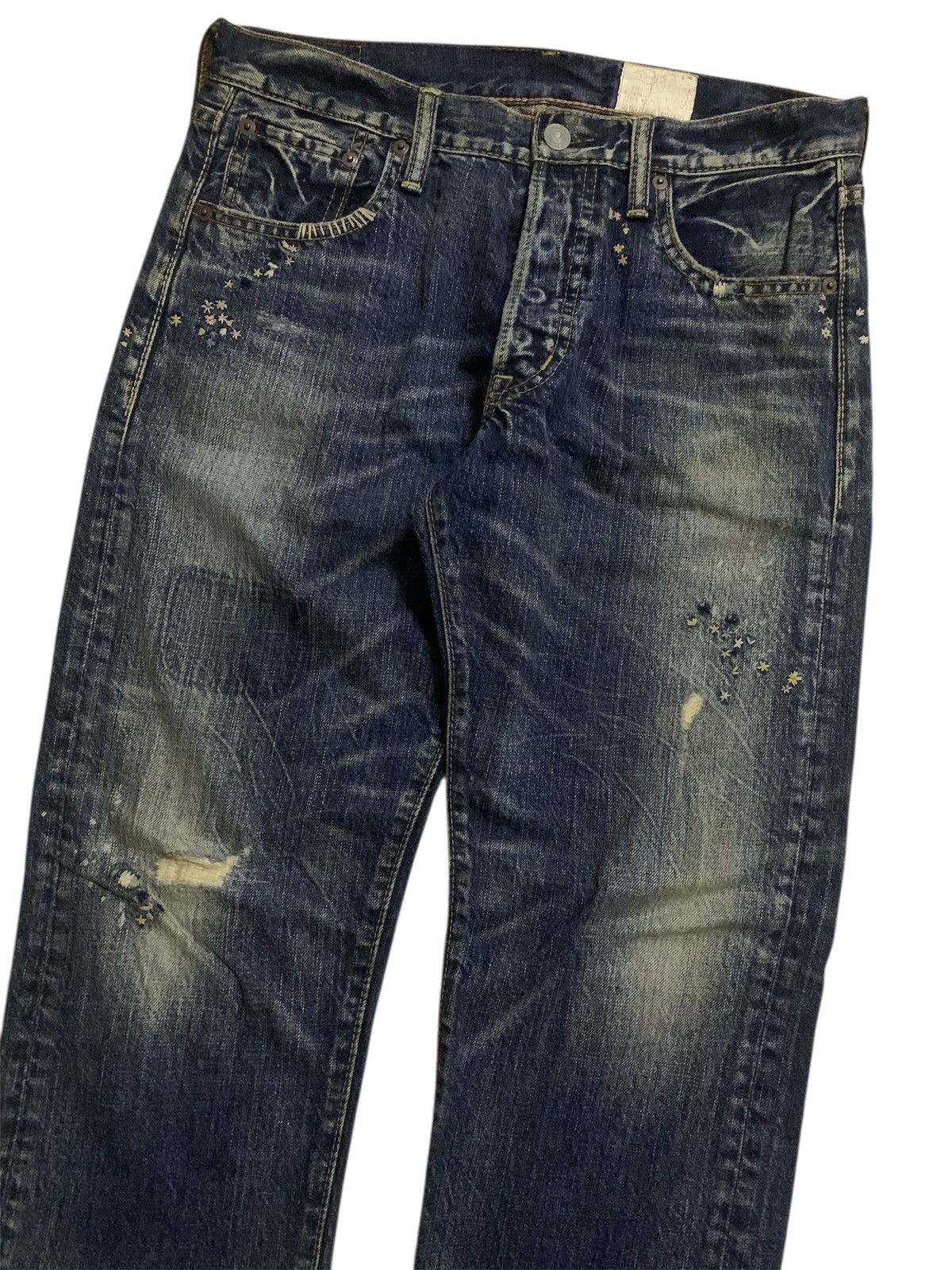 Kapital 💥Vintage Japanese Kapital Style Denim Size US 31 - 2 Thumbnail