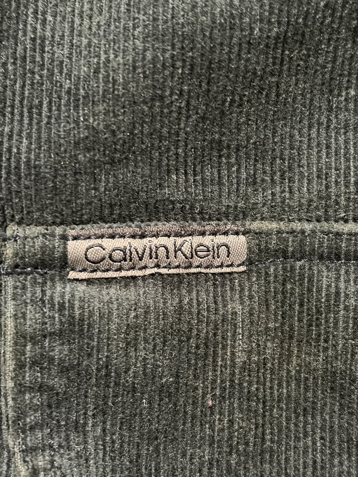 Calvin Klein Calvin Klein Jeans Jacket Womens Corduroy Bomber Full Zip Size M / US 6-8 / IT 42-44 - 4 Thumbnail