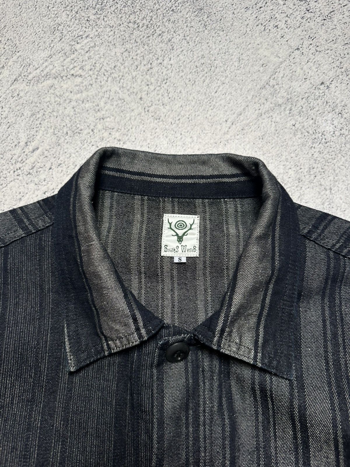 South2 West8 South2 West8 Japanese Indigo Shirt Jacket NepenthesWorkwear Size US S / EU 44-46 / 1 - 7 Thumbnail