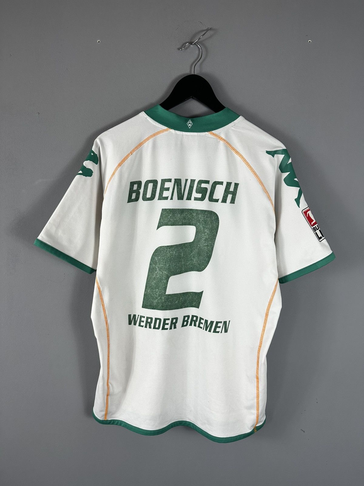 Kappa Werder Bremen 2008 Kappa Jersey Boenisch Size US XL / EU 56 / 4 - 7 Thumbnail
