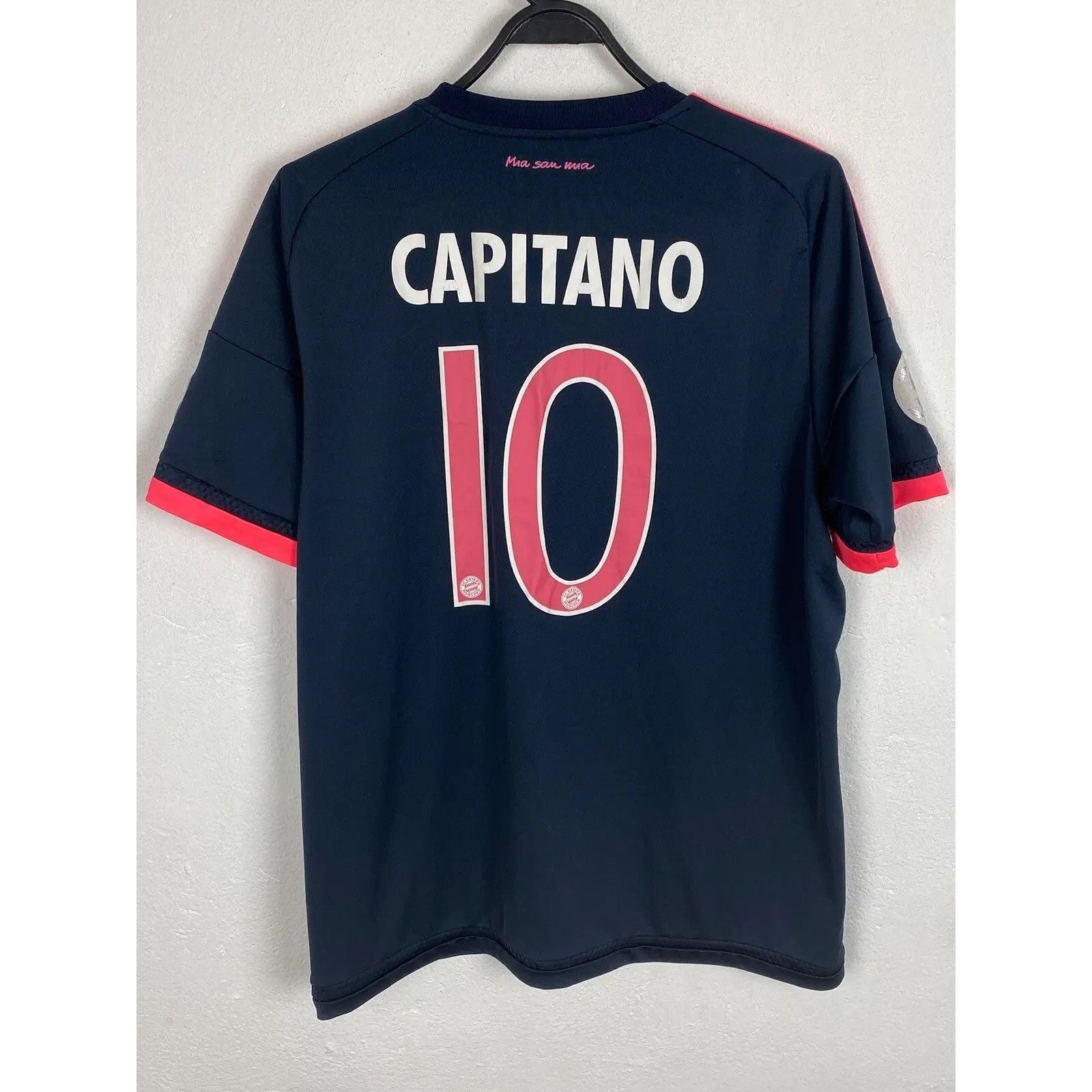 Adidas Adidas F.C Bayern Munchen #10 Capitano 2013/14 Third Jersey Size US L / EU 52-54 / 3 - 2 Thumbnail