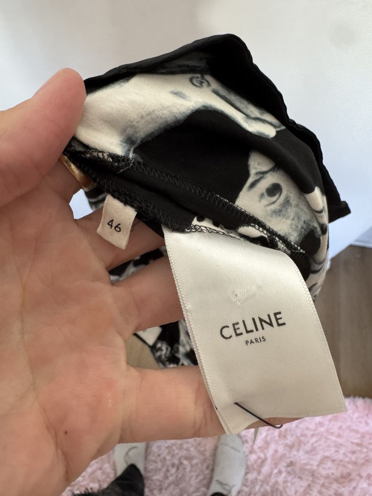 Celine Puppy Dog Viscose Pants Size US 30 / EU 46 - 4 Thumbnail