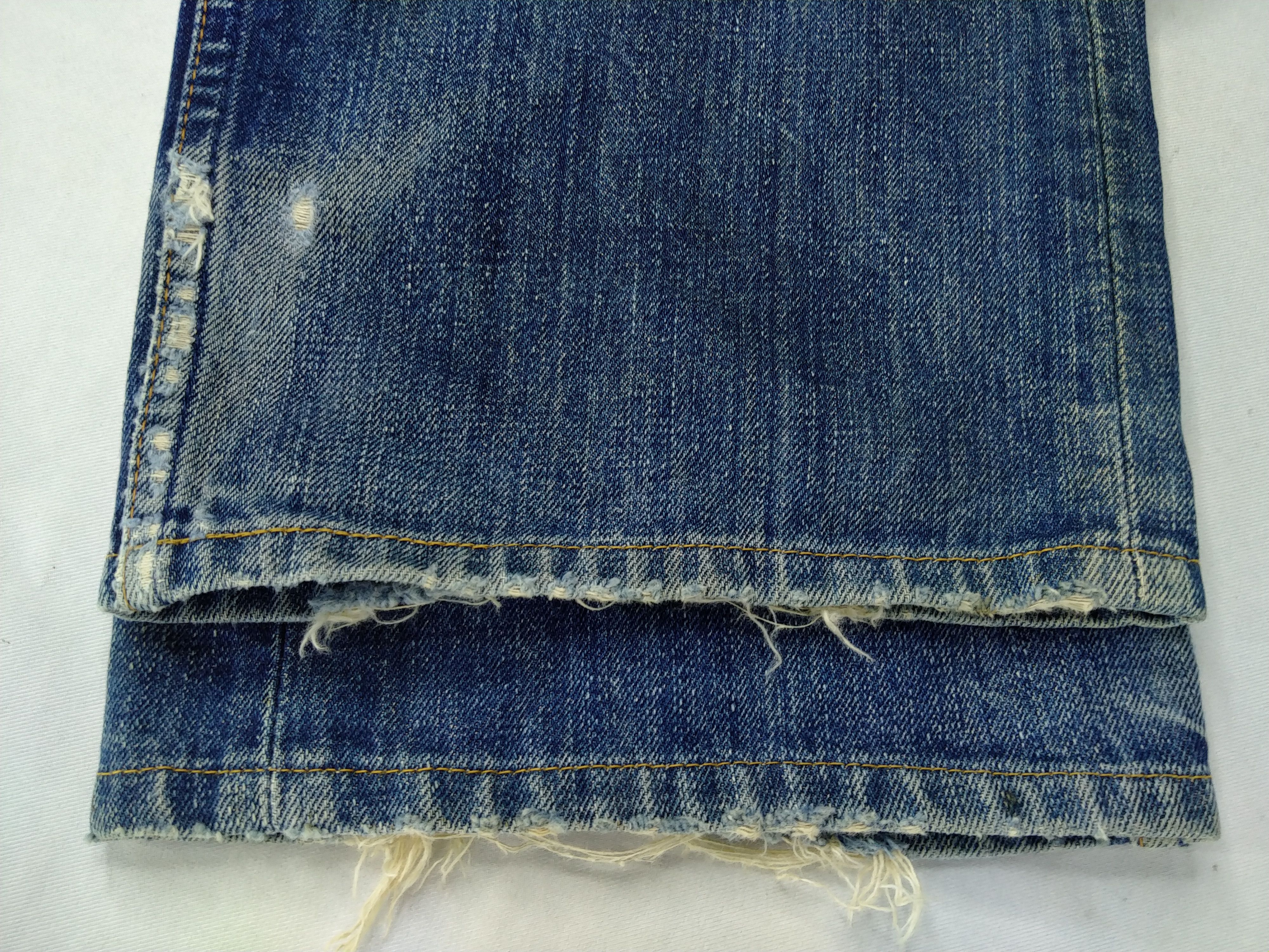 Levi's Blue Distressed Vintage Levi's 503 31x30.5 Denim -JN943 Size US 31 - 12 Thumbnail