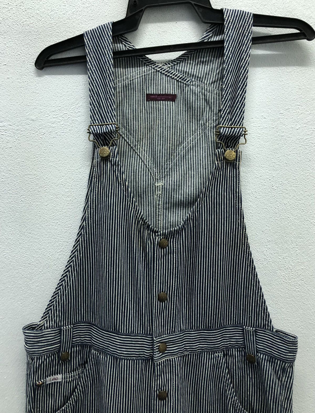 Lee × Vintage Vintage Lee Earth Music&Ecology Violet Label Overalls Size US 36 / EU 52 - 3 Thumbnail
