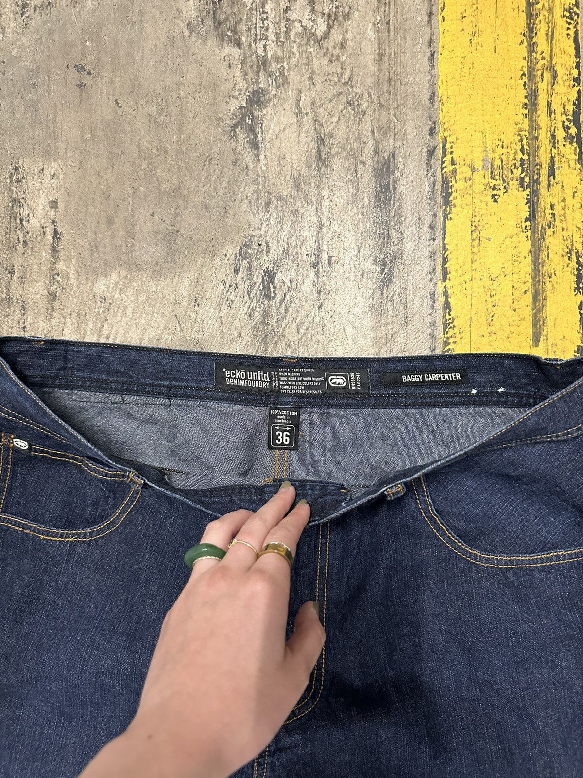 Ecko Unltd. × Vintage Y2K Ecko Baggy skater cargo jeans Size US 36 / EU 52 - 6 Thumbnail