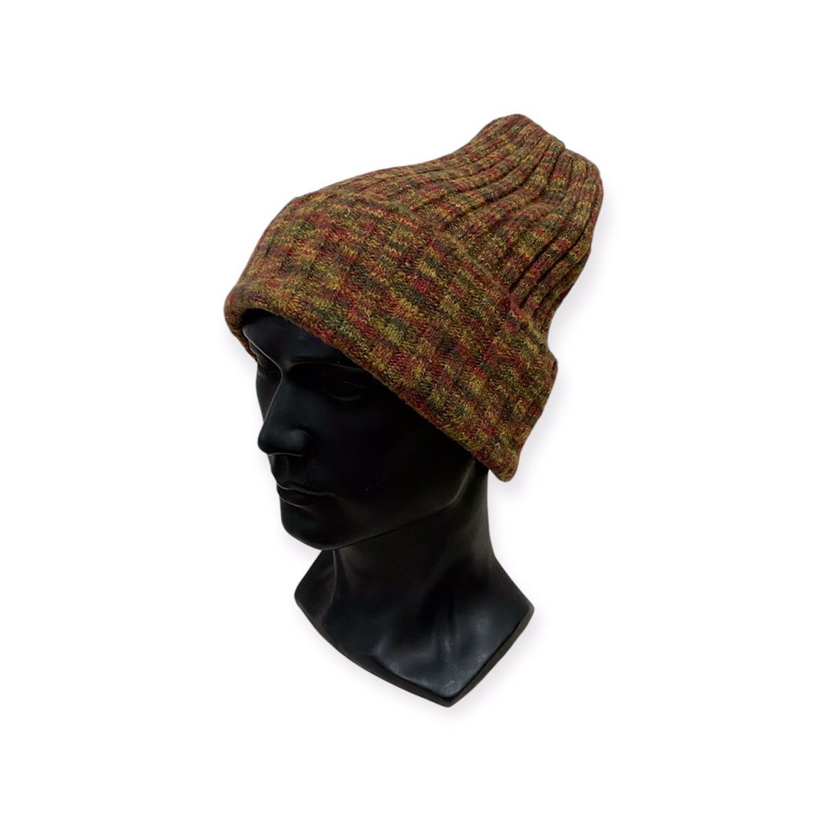Japanese Brand Japanese Brand Crochet Beanie Hat Size ONE SIZE - 1 Thumbnail
