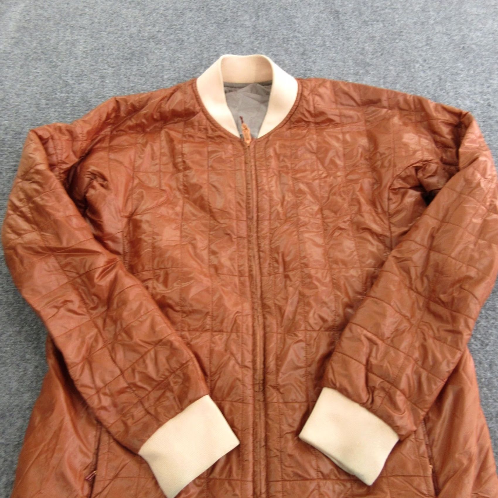 Cotopaxi Cotopaxi Coat Womens Medium Quilted Insulated Full Zip Mid-Length Brown Nylon Taffeta Lightweight Pockets Logo Womens Size M / US 6-8 / IT 42-44 - 2 Thumbnail