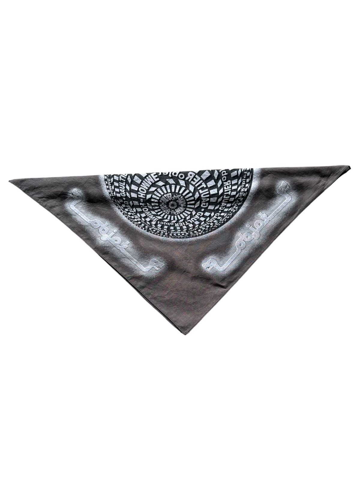 Jean Paul Gaultier 00's Gaultier Homme Object trompe l'oeil handkerchief Size ONE SIZE - 5 Thumbnail