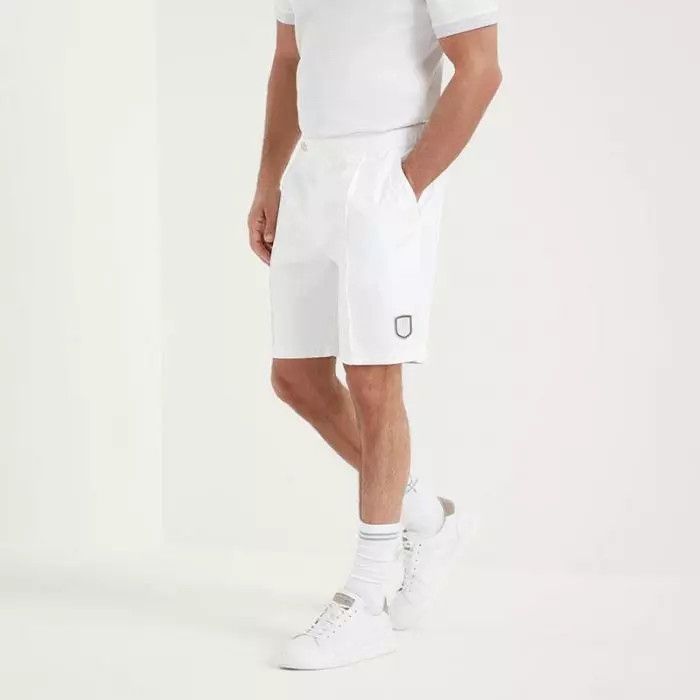 Brunello Cucinelli o1la1rc1a0425 Bermuda Short in White Size US 34 / EU 50 - 1 Thumbnail