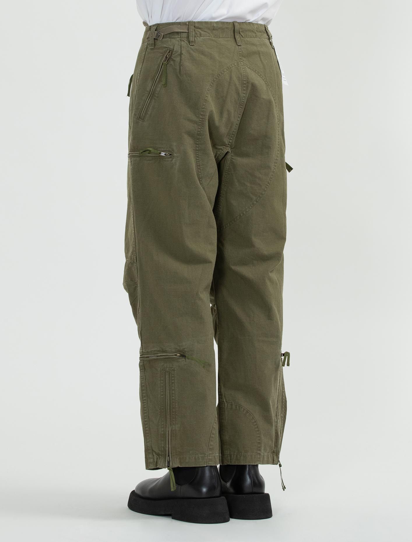 R13 UNWORN* R13 Khaki Flight Cargo Pants Size US 31 - 14 Thumbnail