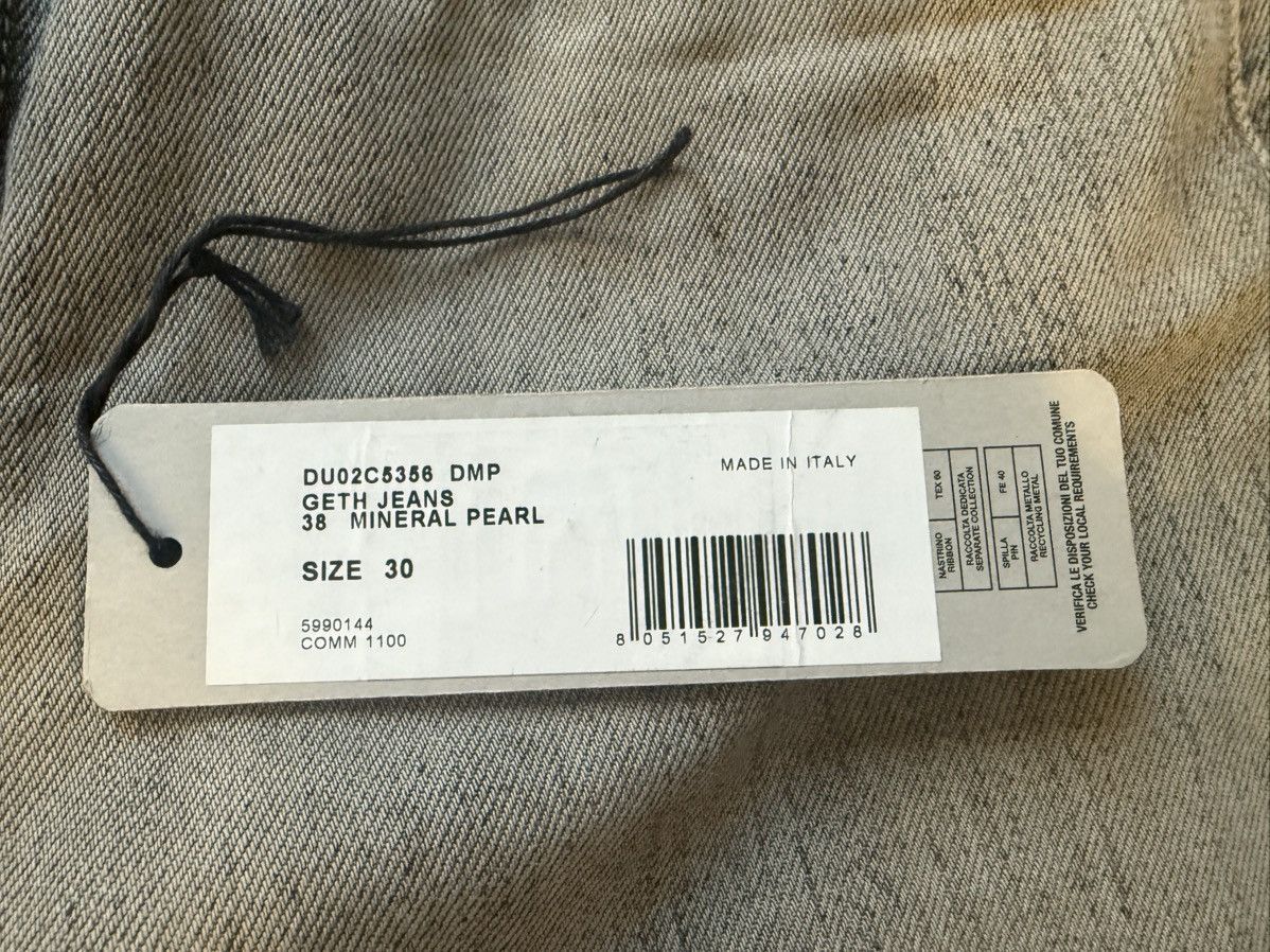Rick Owens Rick Owens Geth Mineral Pearl Selvedge Size US 30 / EU 46 - 12 Thumbnail
