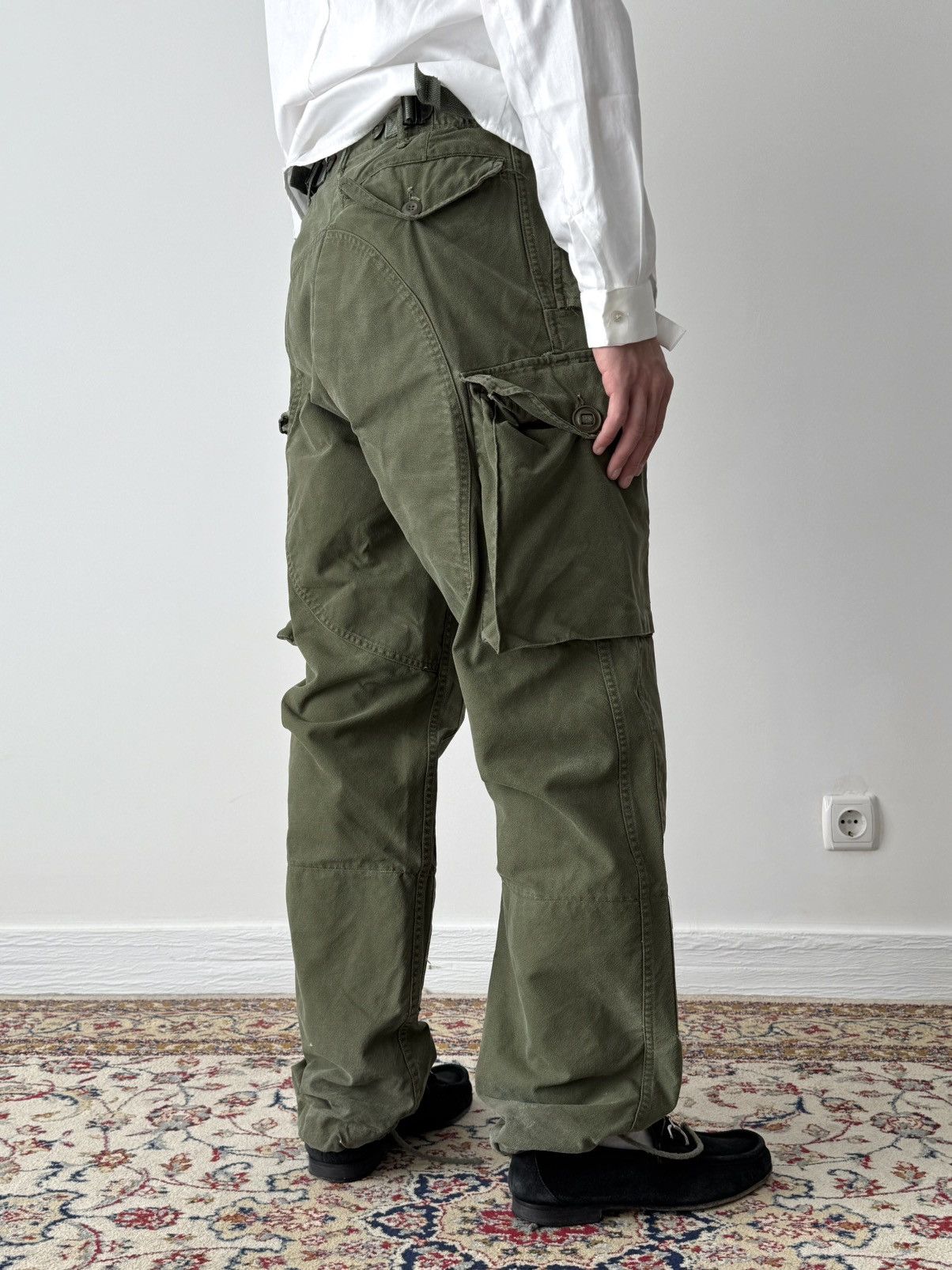 Japanese Brand × Vintage 1967 Dated Vintage Canadian Army Modified Combat Trousers Size US 30 / EU 46 - 2 Thumbnail