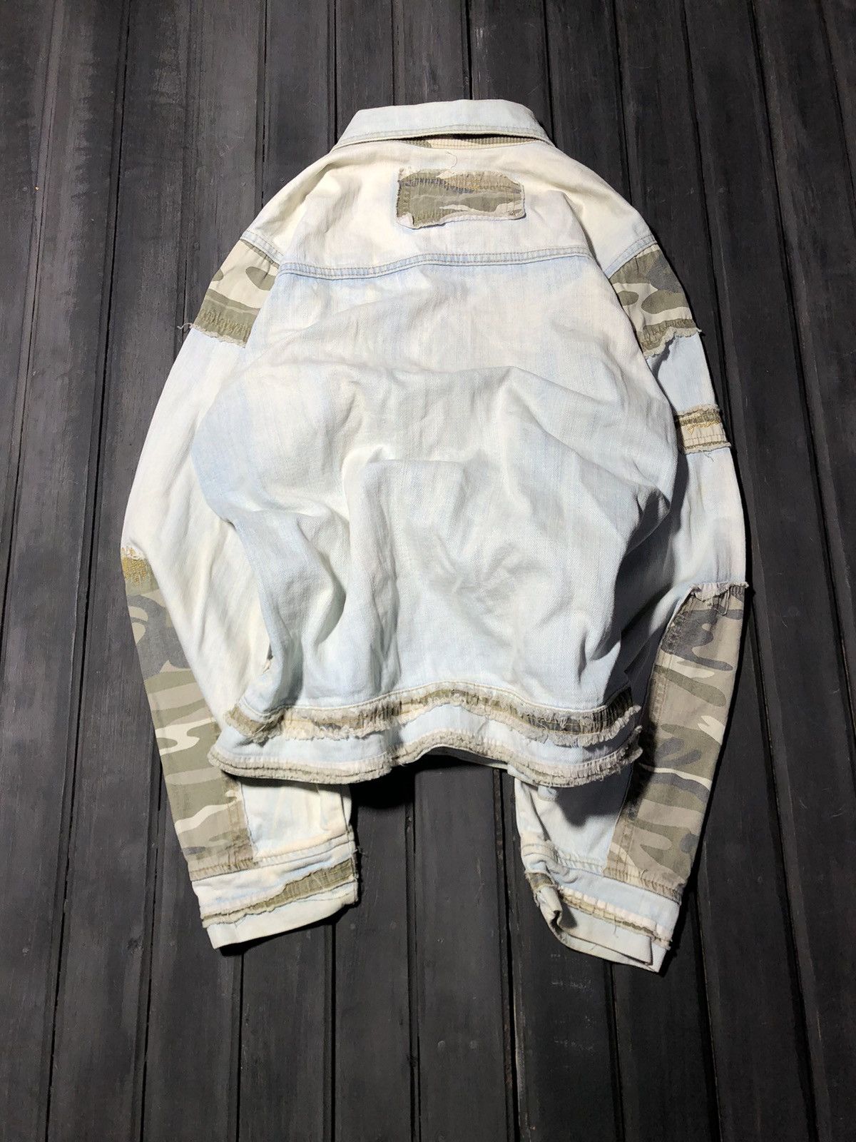 Hysteric Glamour × Japanese Brand VTG STREETWEAR KAPITAL JAPANESE STYLE CAMO JEANS JACKET 90S Size US M / EU 48-50 / 2 - 6 Thumbnail