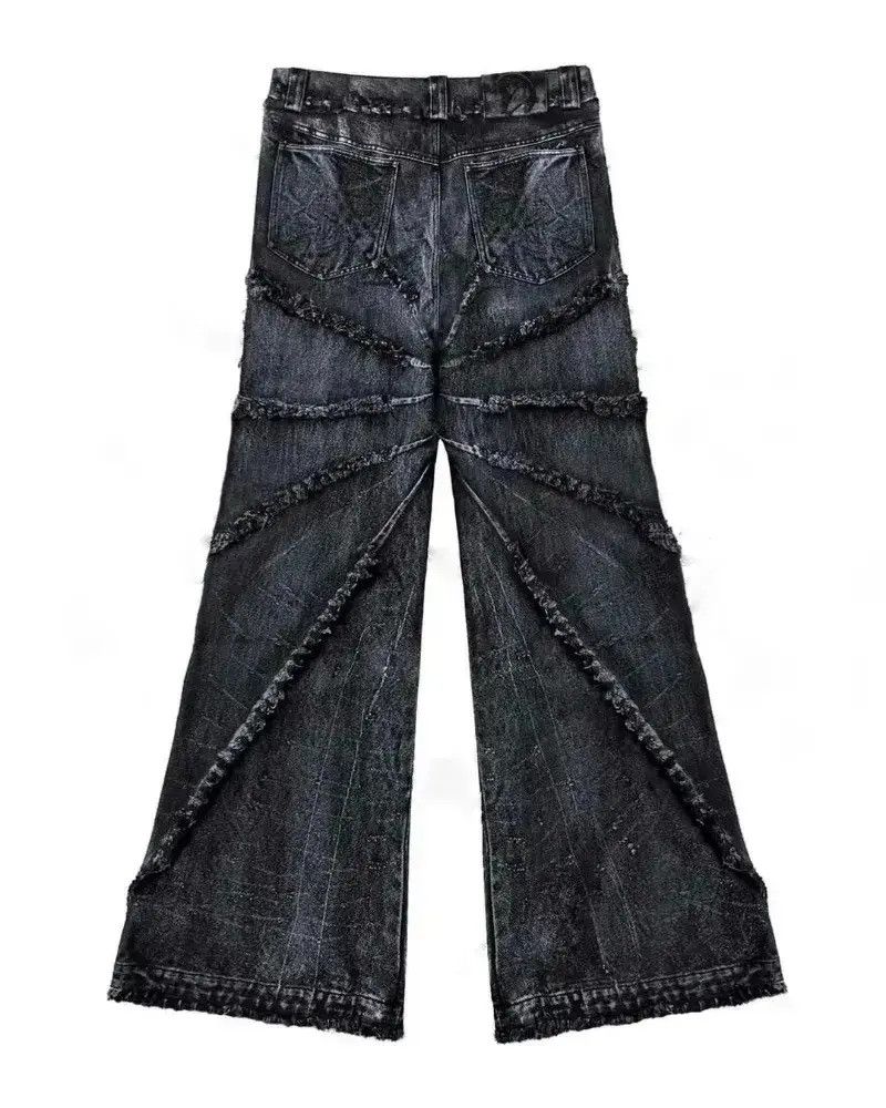 Japanese Brand Y2k Retro Oversized Punk Retro Hip Hop Jeans Size US 32 / EU 48 - 4 Thumbnail