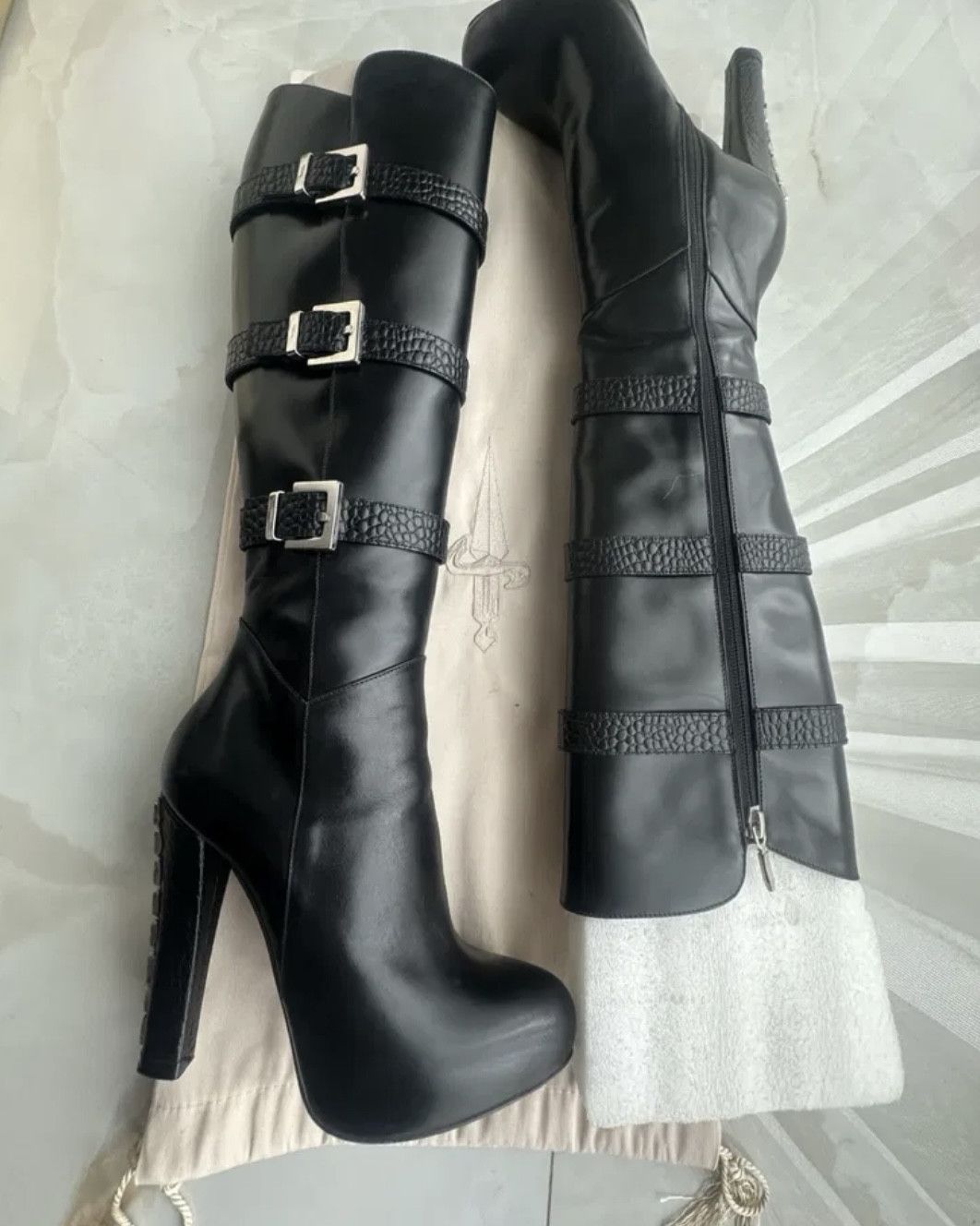 Paciotti Cesare Paciotti Dagger Heels Size US 6 / IT 36 - 3 Thumbnail