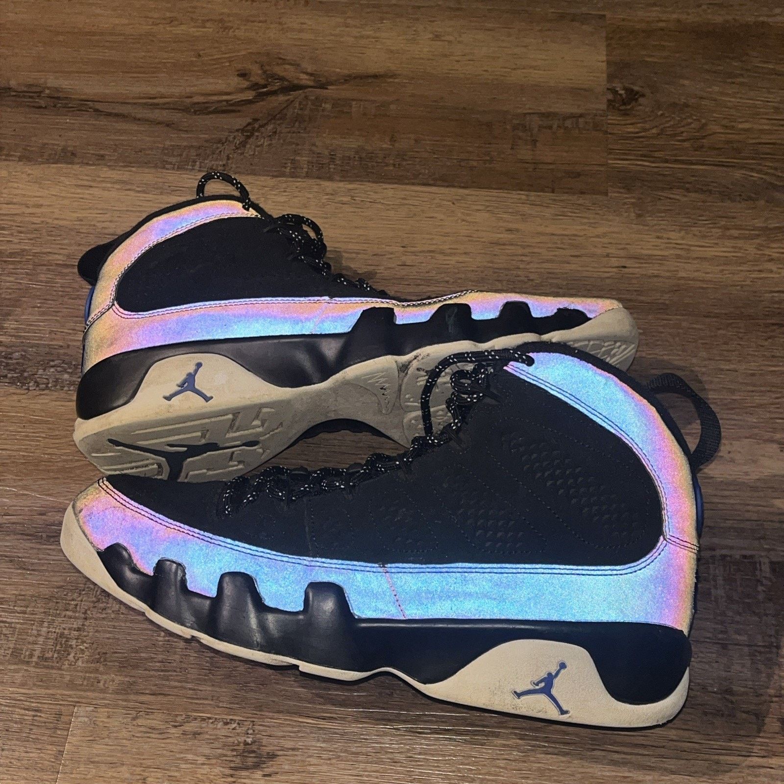 Air Jordan Retro IX “Racer Blue” Black Size Men's