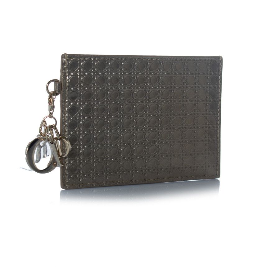 Dior Dior, Metallic Diorama cardholder with pendant Size ONE SIZE - 1 Thumbnail