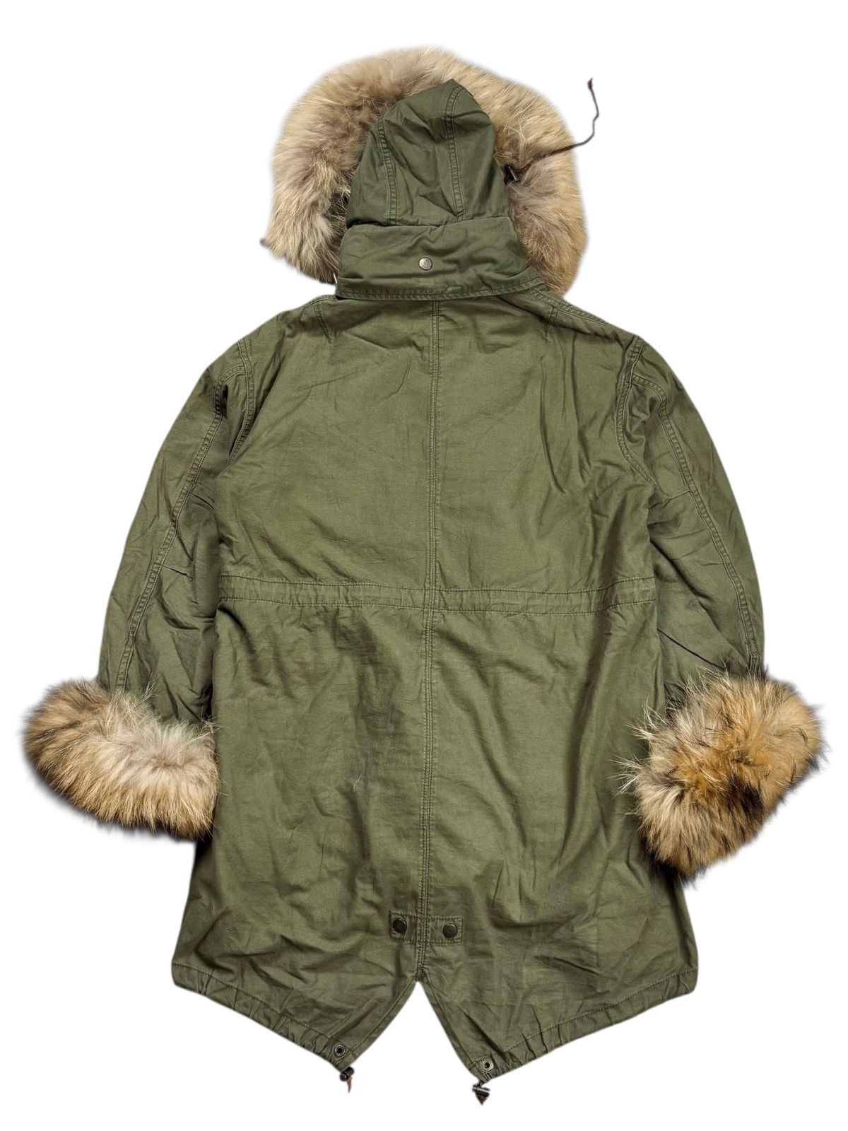 GOA 2000s GOA - Apocalypse Style Fur Hoodie Jacket Size US M / EU 48-50 / 2 - 3 Thumbnail
