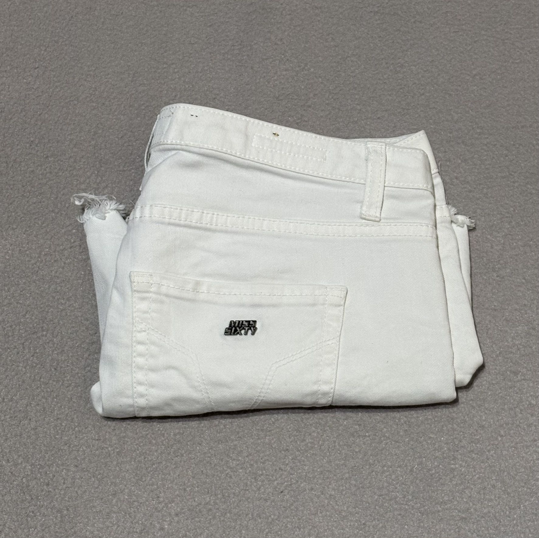 Miss Sixty Miss Sixty white mini shorts size 29 Size 29" - 20 Thumbnail