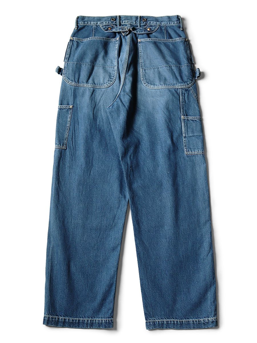 Kapital Kapital 11.5 oz Denim Lumber Pants Processed indigo new 3 Size US 33 - 8 Thumbnail