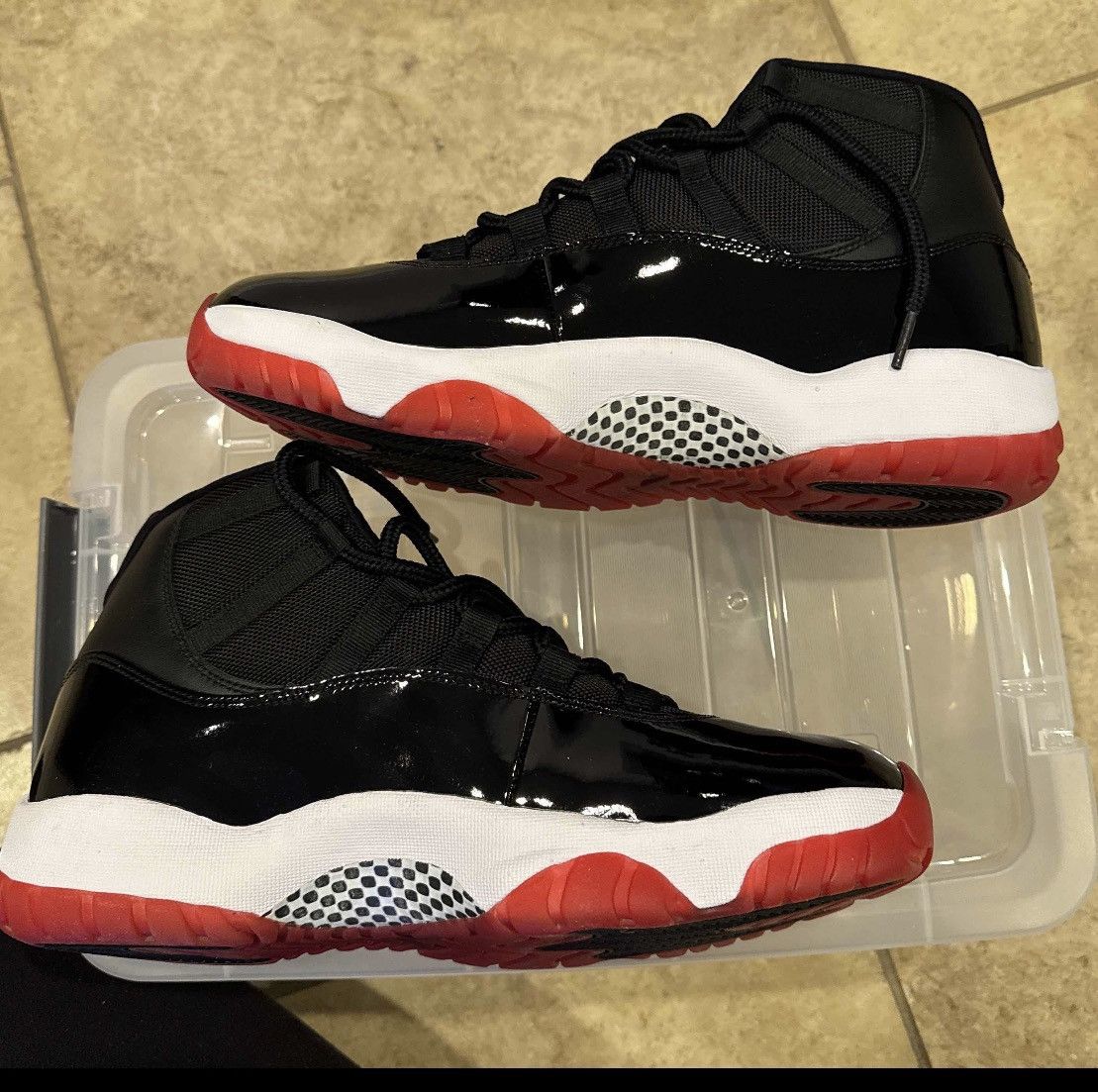 Jordan 11 “Playoff / Bred” Size 12 Mint, Never Worn (No Box)