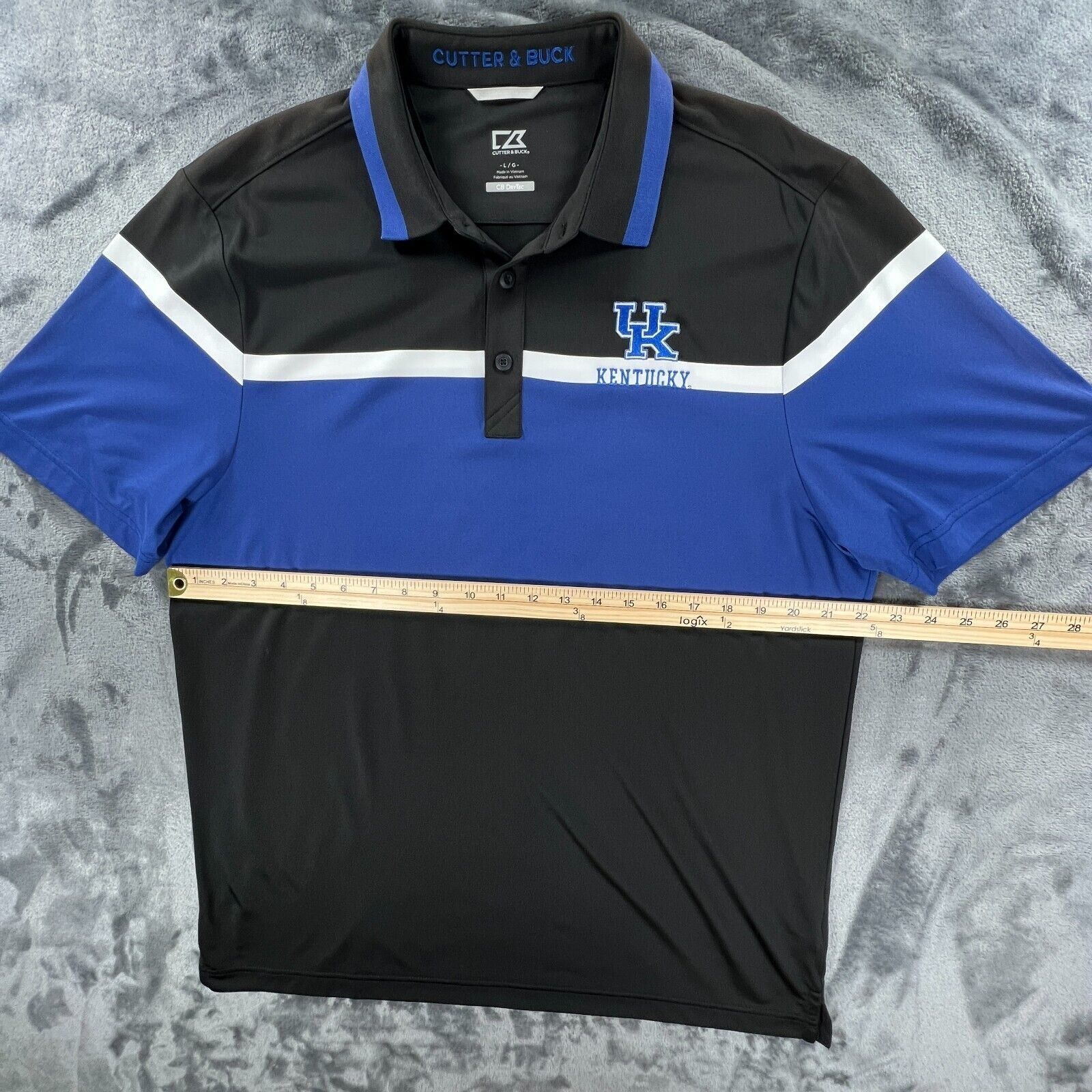 Cutter & Buck Cutter & Buck Dry Tec Golf Polo Shirt Men L University of Ke Size US L / EU 52-54 / 3 - 7 Thumbnail