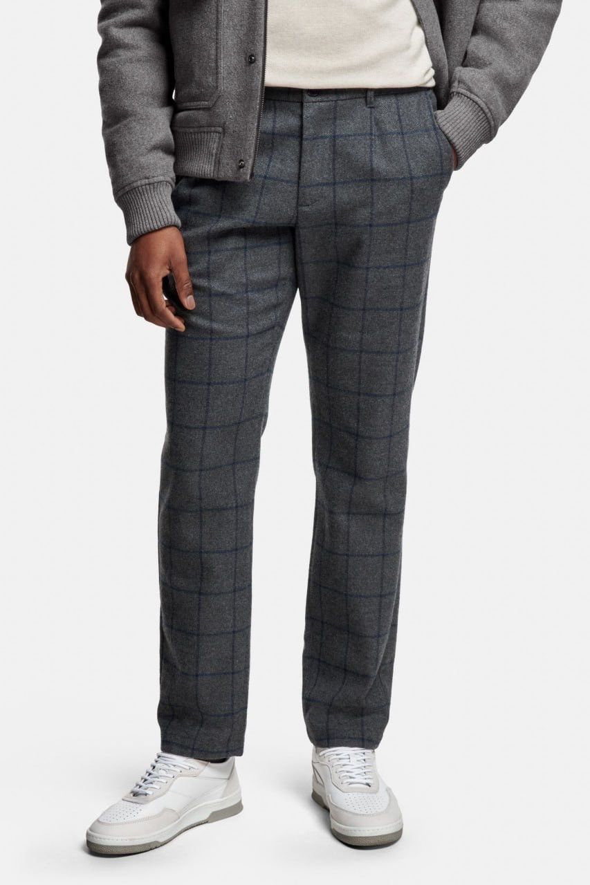 Other MR Marvis Design The Flannels Wool Blend Gray Trouser Pants Size US 32 / EU 48 - 1 Thumbnail