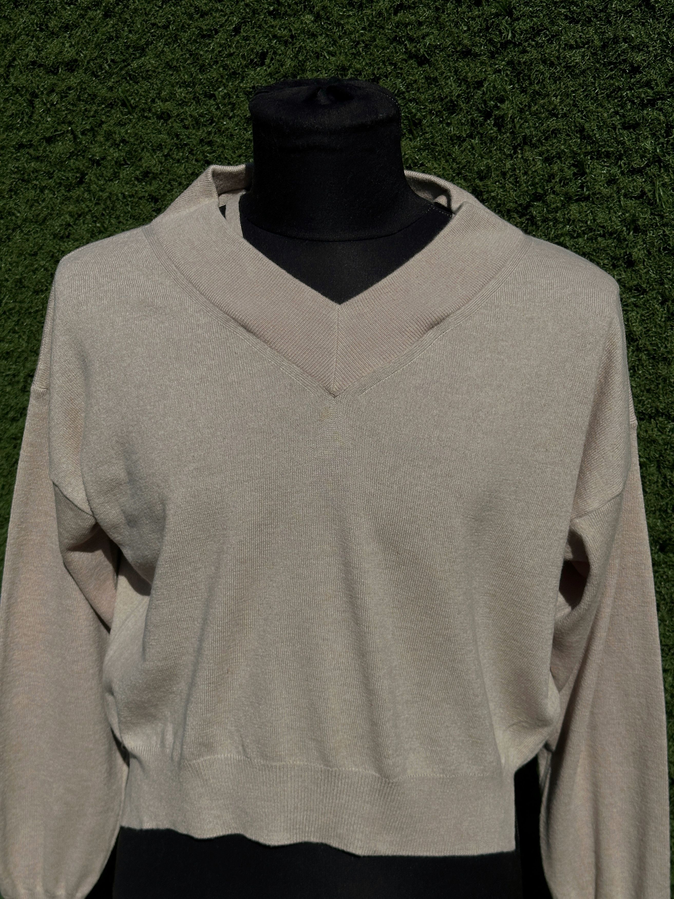 Maison Margiela Maison Martin Margiela Textured Knit Shawl Collar Size M Size S / US 4 / IT 40 - 4 Thumbnail