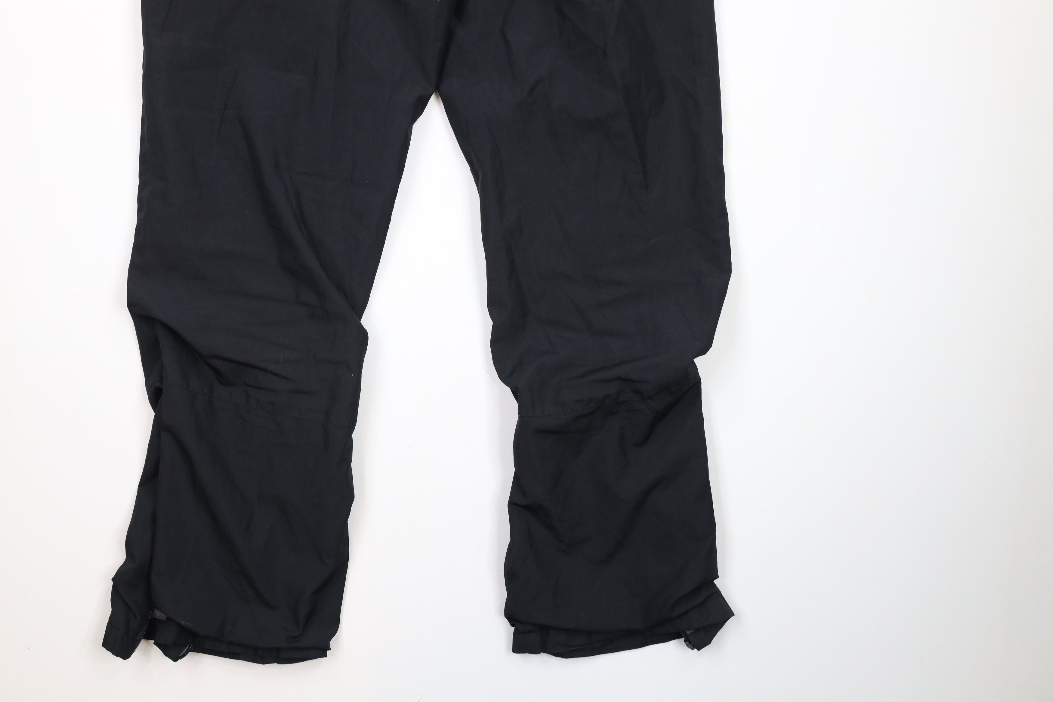 J.Crew × Vintage Vintage 90s J Crew Gym Lined Flared Wide Leg Pants Black Size US 32 / EU 48 - 13 Thumbnail