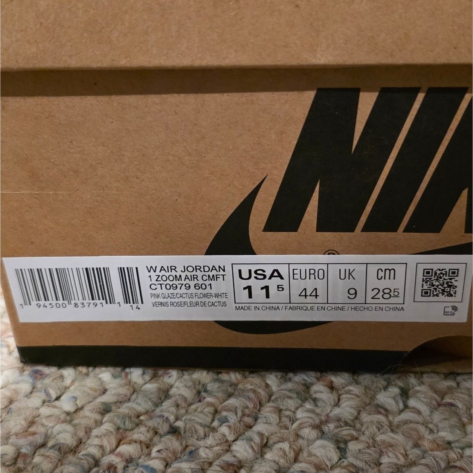 Jordan Brand Jordan 1 Zoom Air CMFT CT0979-601 Women's 11/Men's 10 Size US 11 / IT 41 - 5 Thumbnail