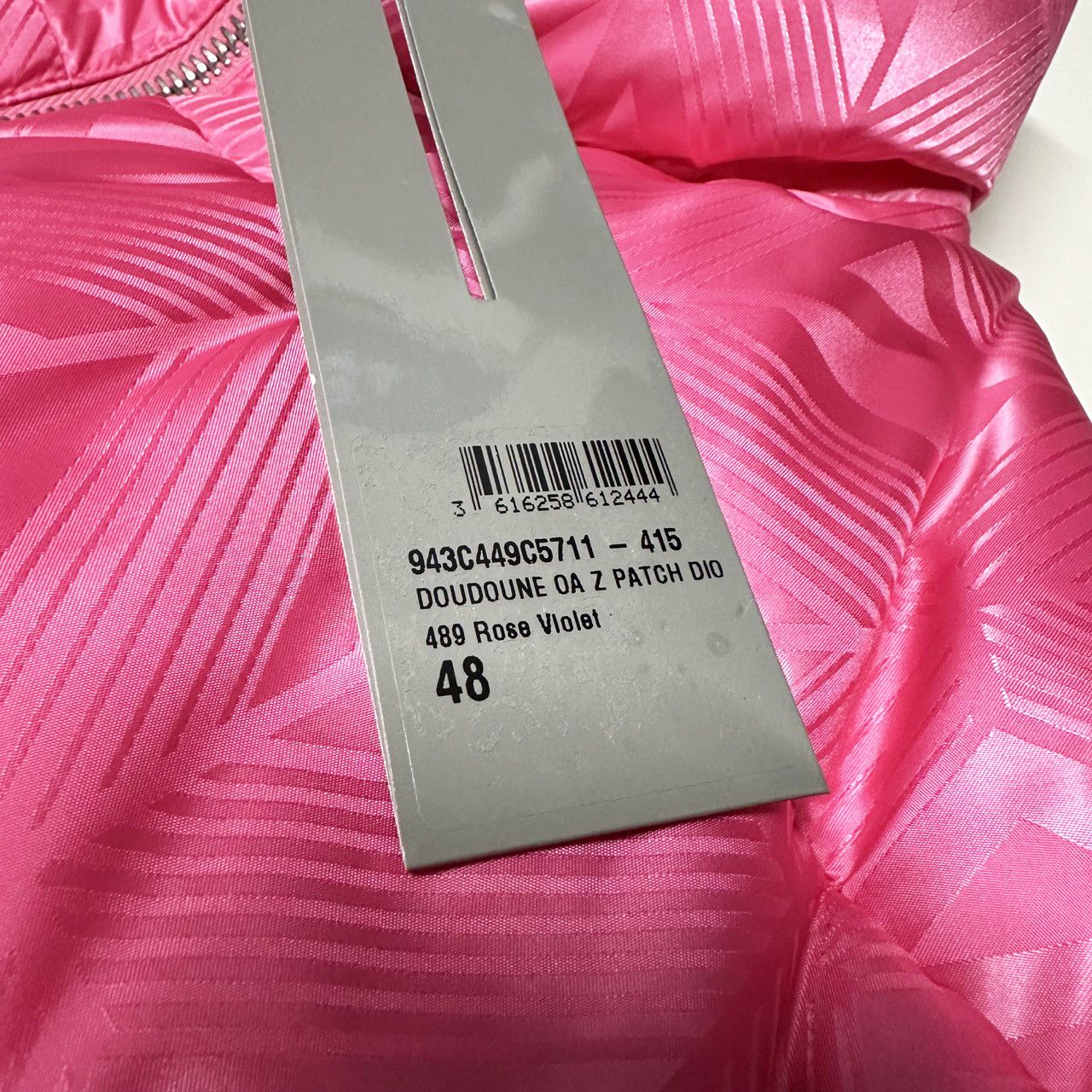 Dior Christian Dior CD 48 M Medium oblique puffer jacket pink Size US M / EU 48-50 / 2 - 15 Thumbnail