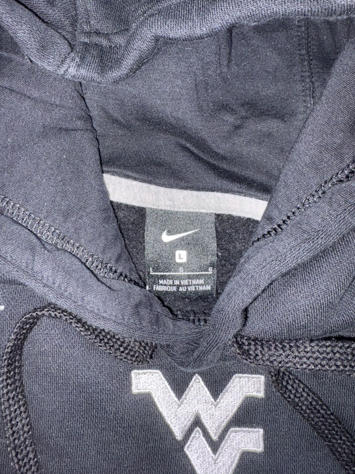 Nike West Virginia Athletic Training Nike Hoodie Size US L / EU 52-54 / 3 - 3 Thumbnail