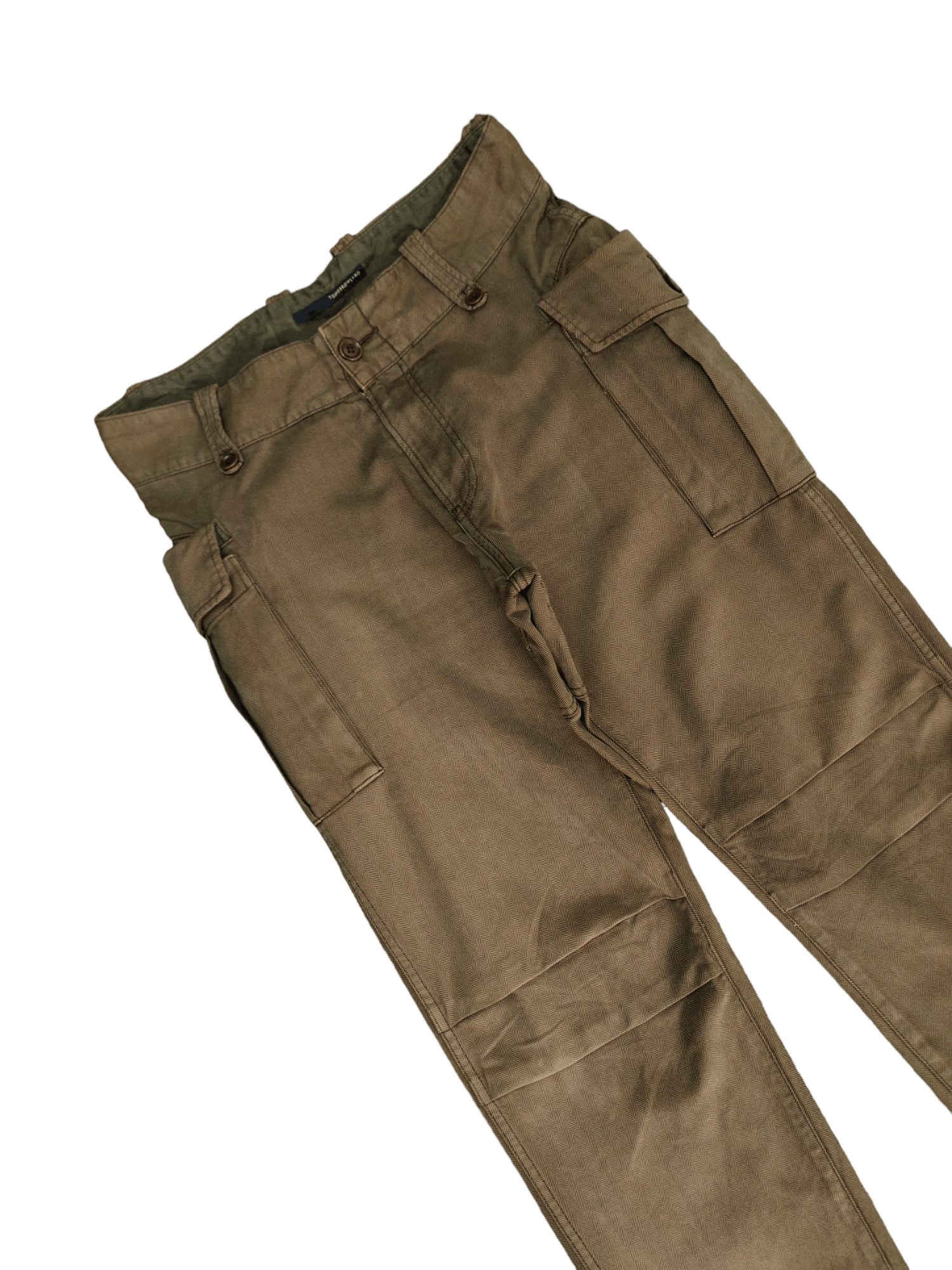 Tomorrowland Tomorrowland Japan Hbt Side Cargo Pants WWII Inspired 60s Size US 31 - 6 Thumbnail