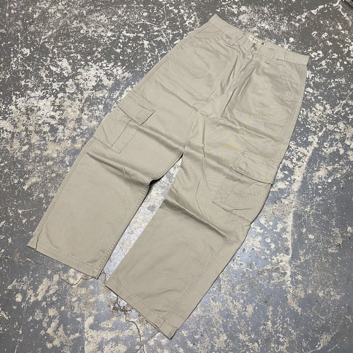 JNCO × Levi's × Vintage Vintage Levi’s SilverTab Cargo Tan Baggy Pants 90s Size US 32 / EU 48 - 6 Thumbnail