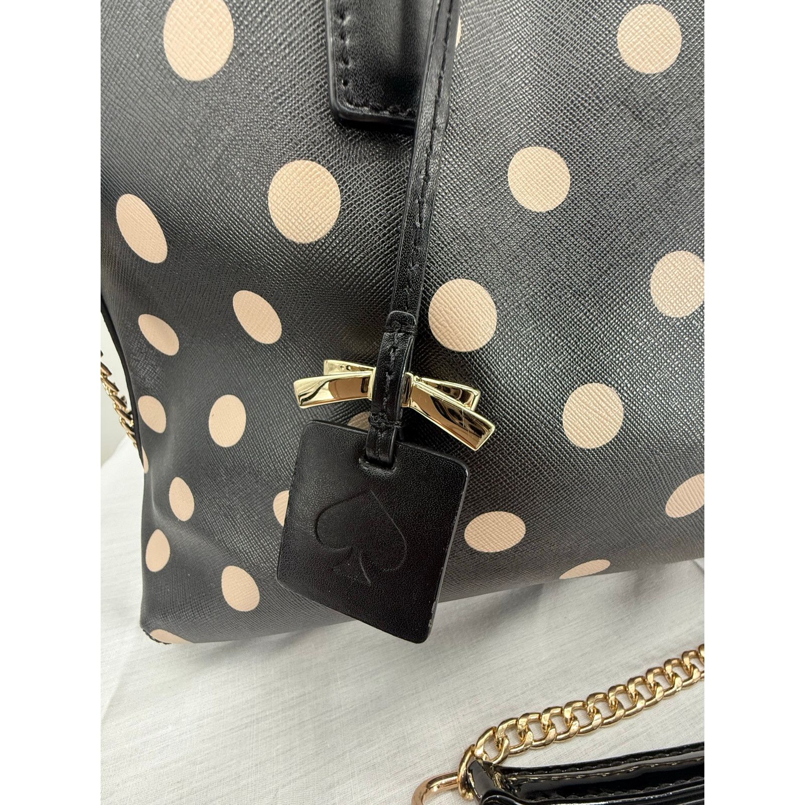Kate Spade Kate Spade Rachelle Wellesley Polka Dot Satchel Crossbody Size ONE SIZE - 15 Thumbnail
