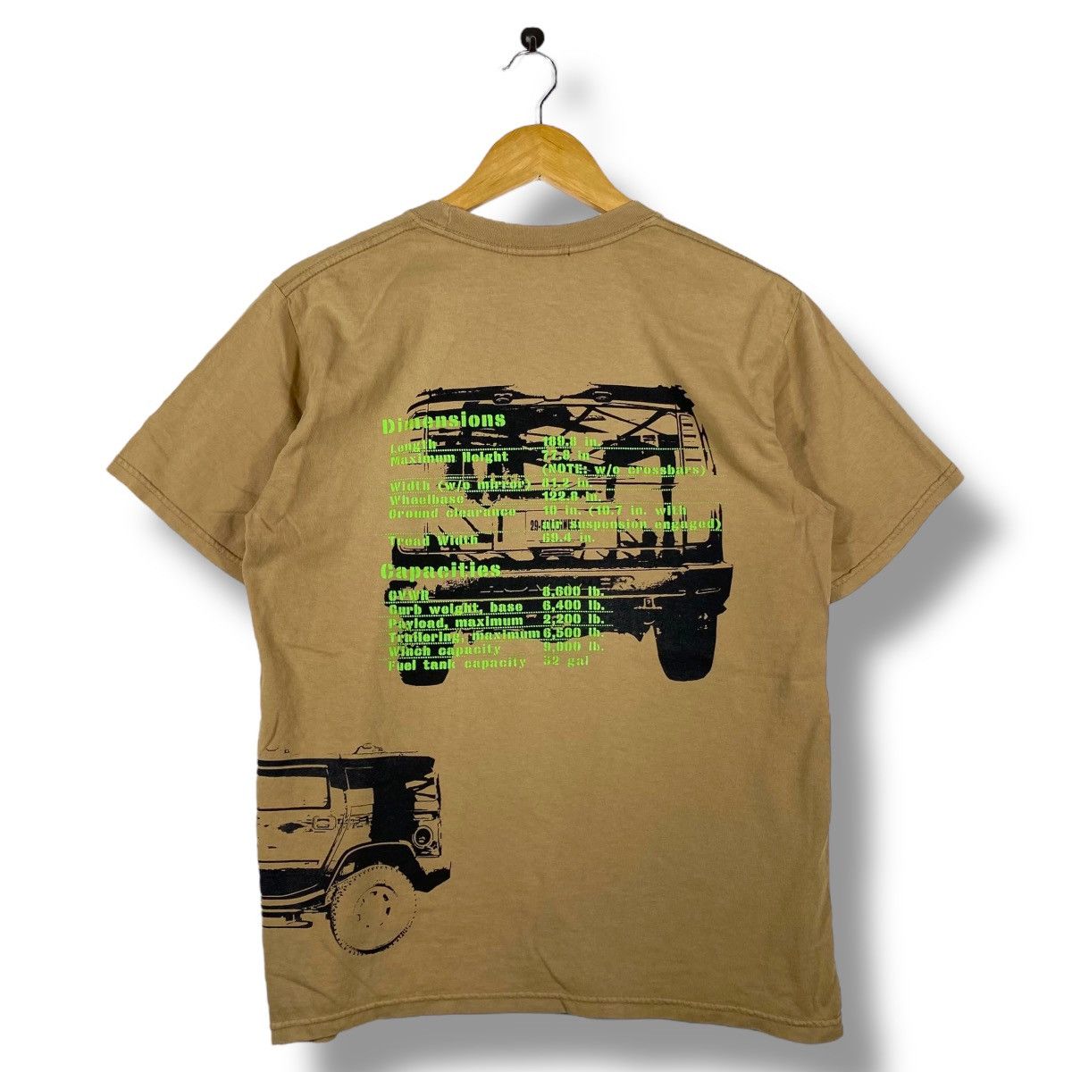 Japanese Brand Japanese Brand 291295=HOMME Jeep Graphic Tee Shirt Size US L / EU 52-54 / 3 - 6 Thumbnail