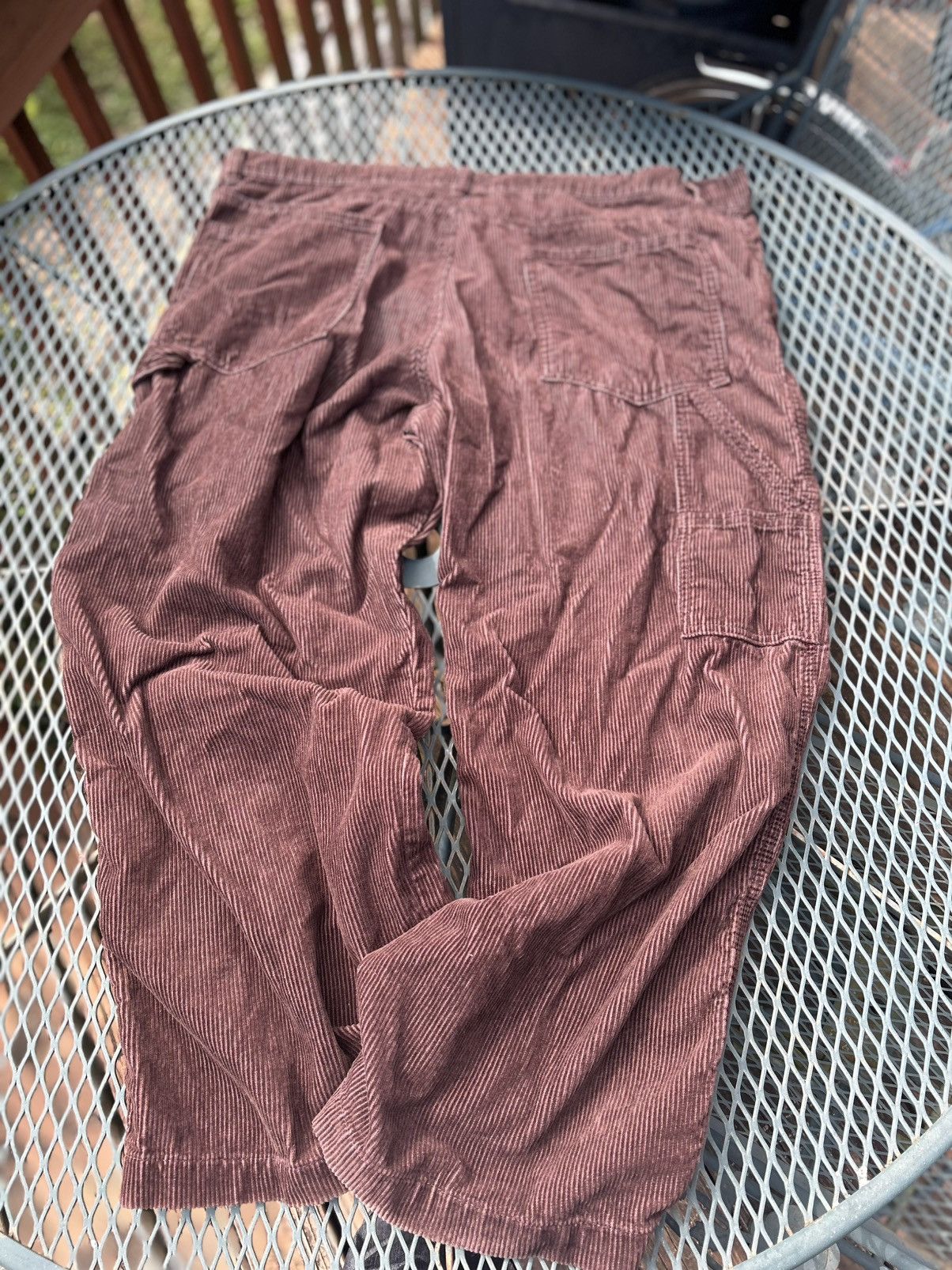 Other DOUBLE KNEE BAGGY CORDUROY CARPENTER PANTS SKATER STYLE Size US 44 / EU 60 - 2 Thumbnail