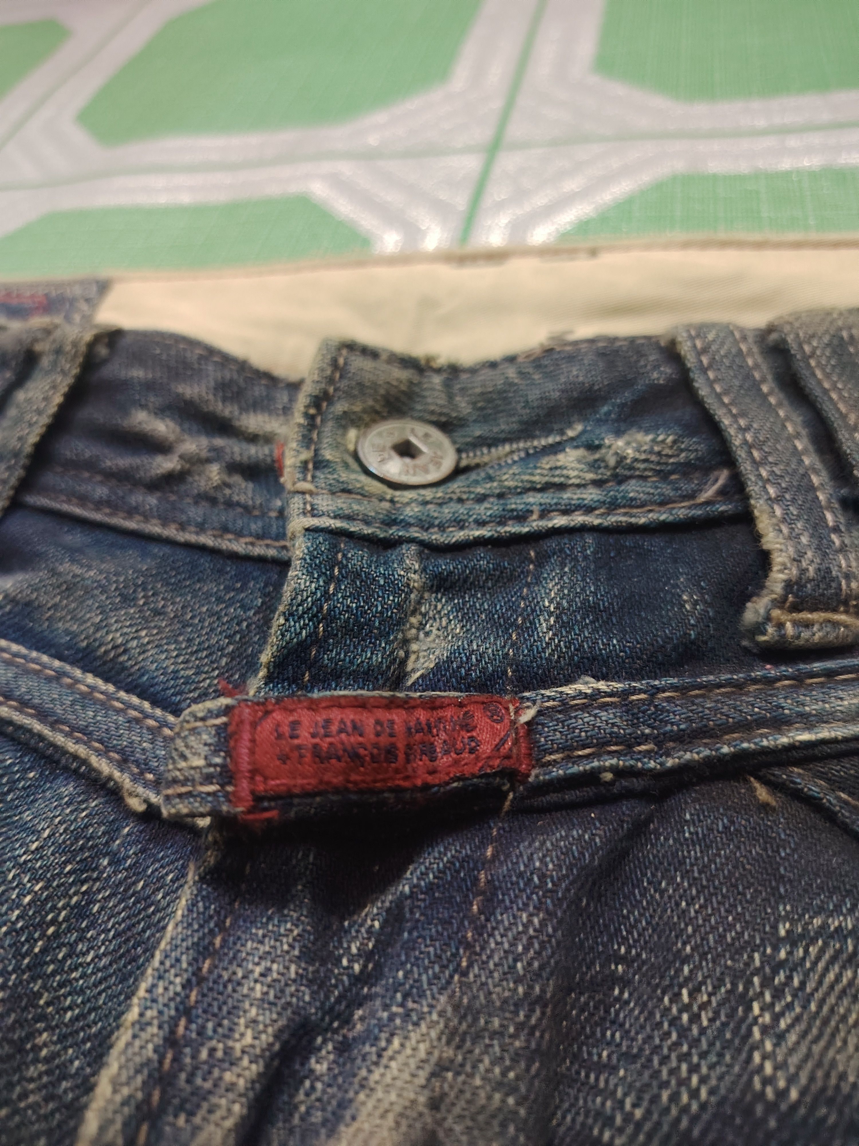 Marithe + Francois Girbaud Rare!!! Le Jean De Marithe Francois Girbaud disstress jeans Size US 30 / EU 46 - 10 Thumbnail