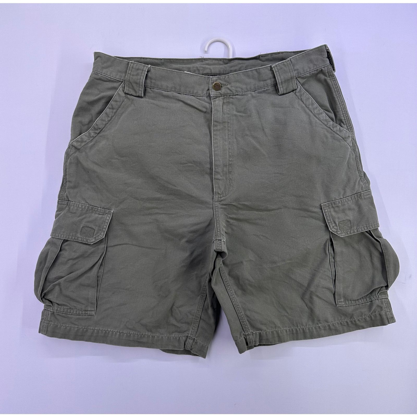 Carhartt Olive Green Carhartt Cargo Shorts Size 38 Size US 38 / EU 54 - 1 Thumbnail