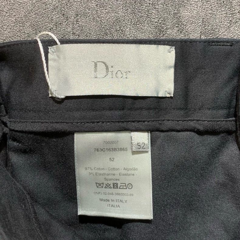 Dior Dior Black trousers 2501-Nextarrow Size US 36 / EU 52 - 3 Thumbnail